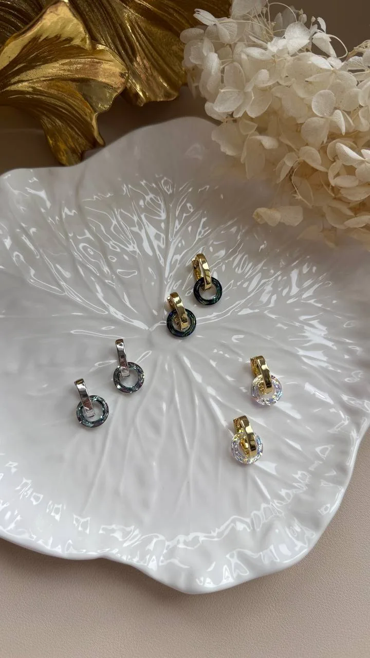 Комплект · кристаллы Swarovski